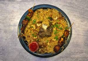 Mutton Mandi Meal [Serves 1]