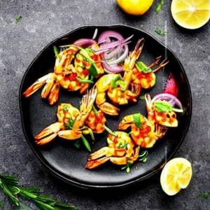 Lemon prawns