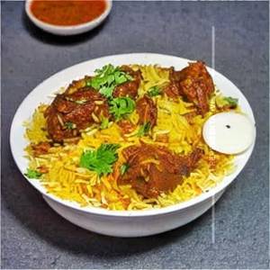 Leg piece gravy biryani