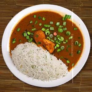 Restaurant style chicken rice