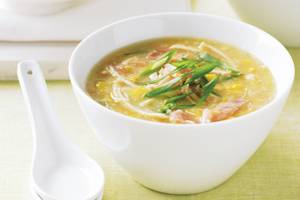 Sweet Corn Chicken Soup
