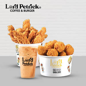 5 Chicken Strips+5 Chicken Popcorn + Cold Coffee (l)