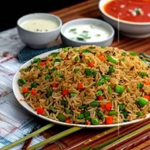 Mixed veg fried rice