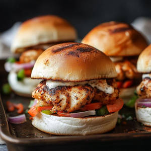 Grilled Chicken Mini Burger/slider
