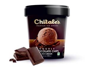 Double Chocolate Chip Ice Cream (500 Ml) Tub