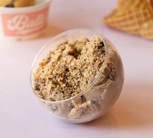 Massive Chocolate Chip Cookie + Ice Cream