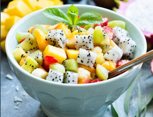 Exotic Fruits Salad Bowl