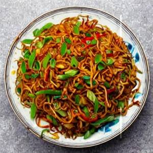 Mixed vegitable fried noodles