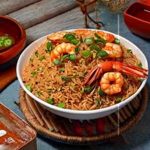 Prawns Triple Schezwan Fried Rice
