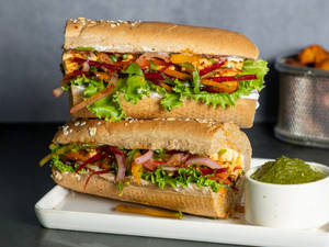 Roasted Chicken Shawarma Sandwich