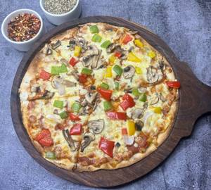 PURE VEG Farmhouse Pizza , Thin Crust