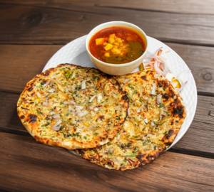 Aaloo Pyaaz Naan [2 Naan]