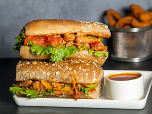 Fiery Smoked Chicken Sandwich