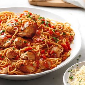 Spaghetti Pasta Chicken