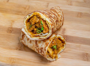 Butter Chicken Roll