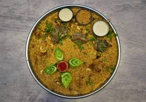 Mutton Roasted Mandi Meal [Serves 1]