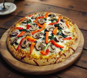 8" Mushroom Pizza
