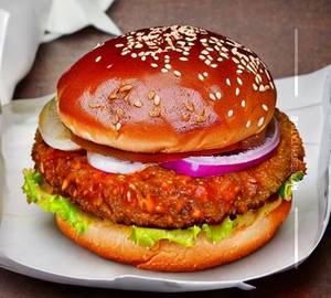 Barbeque burger veg