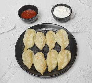 Veg Steamed Momos [8 Pieces]