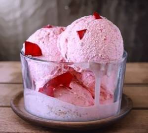 Gulkand Delight Premium Ice Cream Scoop