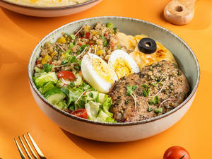 High Protein Chicken Bowl ( No Maida Gluten Free)