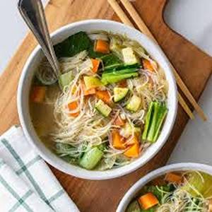 Vegetable Noodles Soup