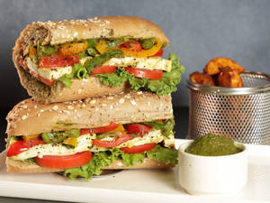 Grilled Cheese Pesto Sandwich
