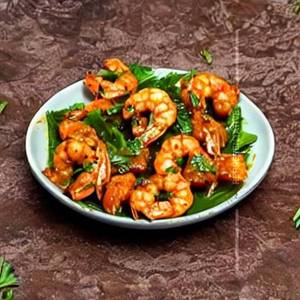 Prawns garlic fry