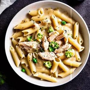 White Pasta Sauce Chicken