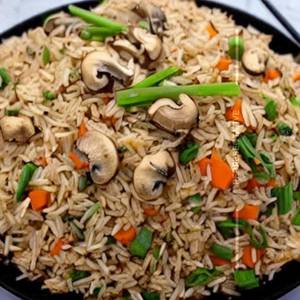 Mushroom fried rice