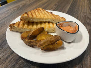 New York Cheese Press Sandwich