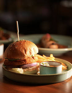 Chicken Barbeque Burger