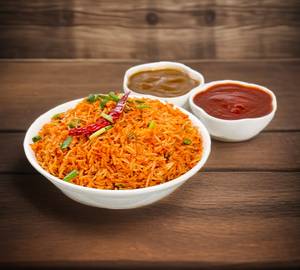 Triple fried rice