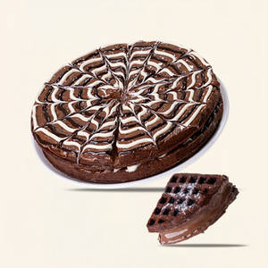 Buy Death By Chocolate Cake Double Layer - Get 1 Waffle Free