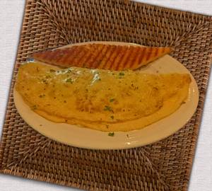 Mushroom twist Omelette