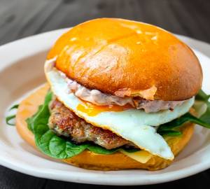 Egg burger
