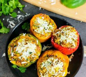 Stuffed Capsicum Tomato