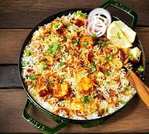 Cheese biryani