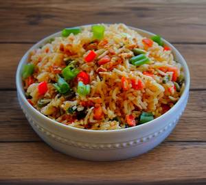 Hot garlic fried rice 