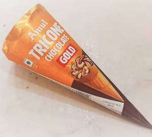 Amul Tri Cone Chocolate Gold [120 Ml]