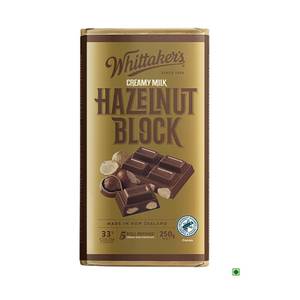 Whittaker's Hazelnut Block 250G