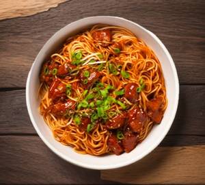 Noodles with manchurian