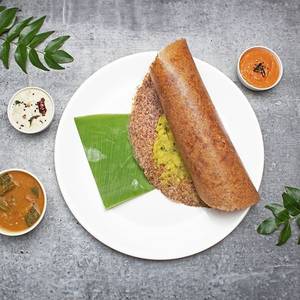 Ragi Ghee Masala Dosa