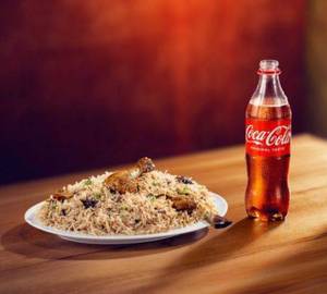 Chicken biryani 250gm.+250 ml colddrinks