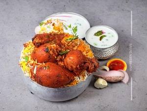 Special Chicken Dum Biryani (Single)