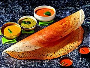 Ragi masala dosa