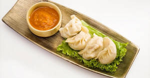 Cheesy Roast Non Veg Pirate Momos