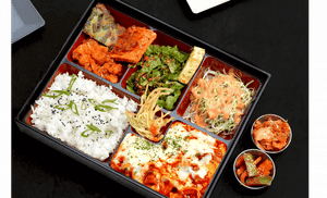 Buldak Chicken With Mozzarella Cheese Dosirak