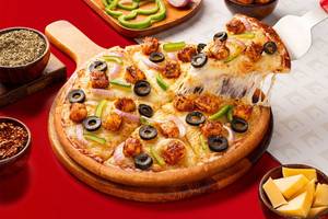 Paneer Shawarma Pizza