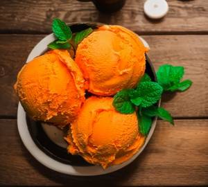 Mango ice cream [2 scoops]